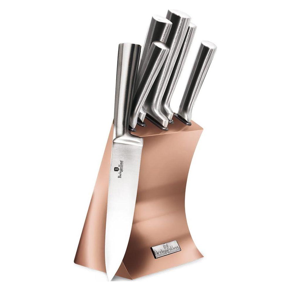 BerlingerHaus Knife set with stand BH-2451 (20 cm) (BH-2451)