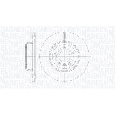 MAGNETI MARELLI Bremsscheibe 361302040799 330mm 24mm