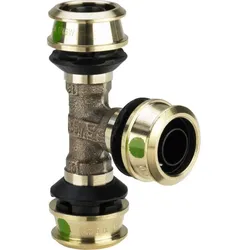 Viega Raxofix T-Stück 647315 20x16x20mm, mit SC-Contur, Siliziumbronze