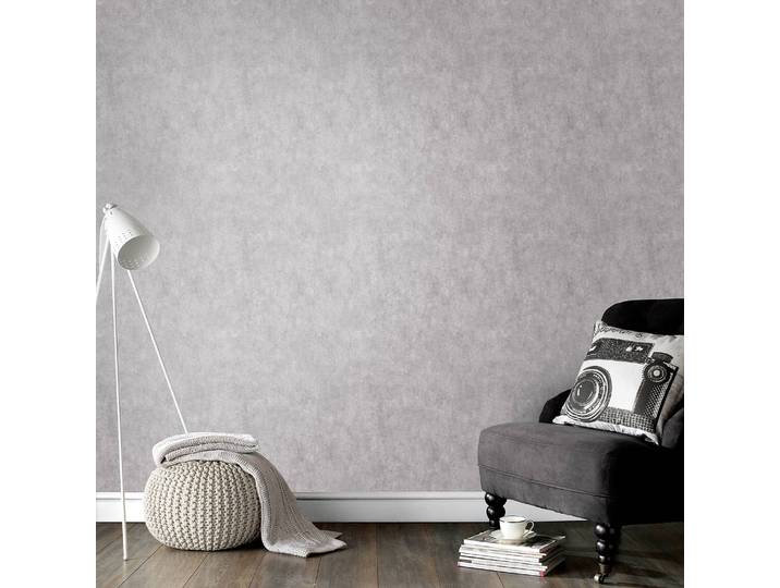 Vliestapete Concrete Beton 52 x 1005 x 2cm Alu gebürstet