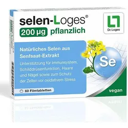 Selen-Loges 200 Ug Pflanzlich 60 ST