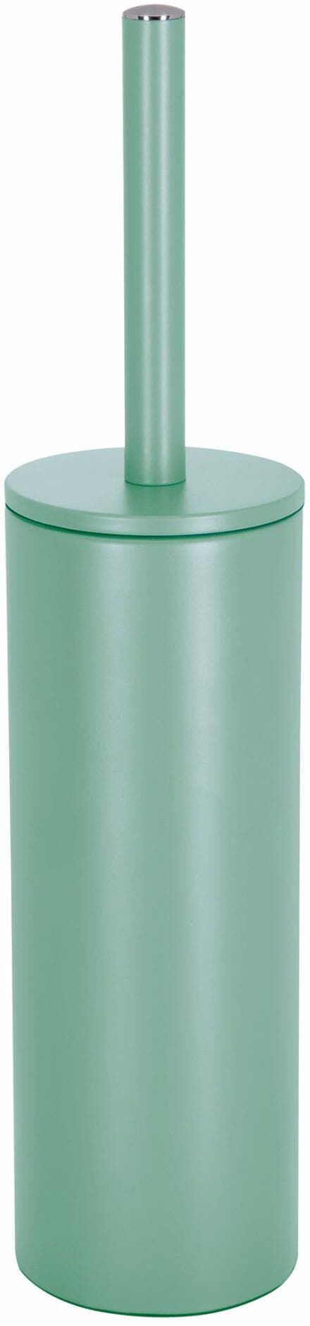 WC-Reinigungsbürste SPIRELLA "Grün matt", grün, B:9,5cm H:40cm L:9,5cm, Kunststoff, Metall, Reinigungsbürsten, WC-Reinigungsbürste grün Einheitsgröße