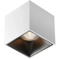Maytoni, Deckenleuchte, Alfa LED Deckenleuchte, Deckenlampe 12W dimmbar Weiss 90Ra Warmweiss (840 lm)