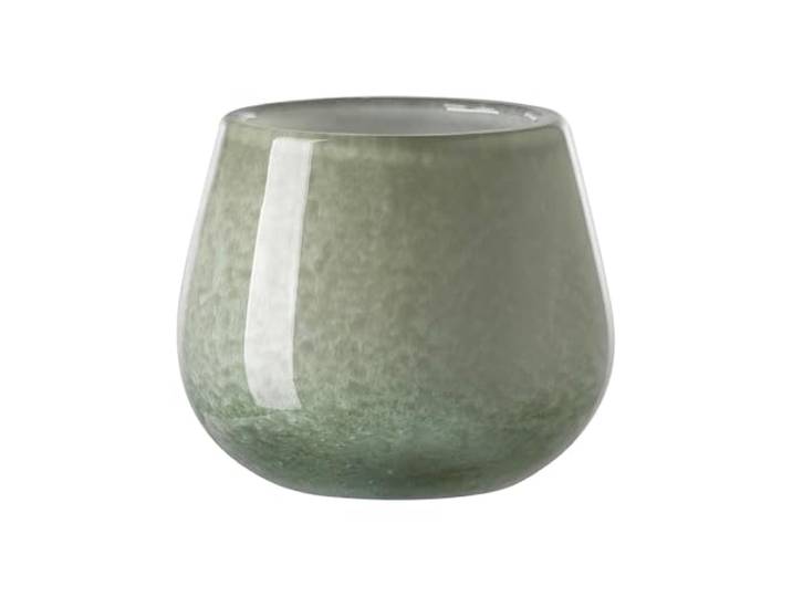 Fink Marly/Vase,Windlicht,Salbei/H.11cm,D.13,5cm