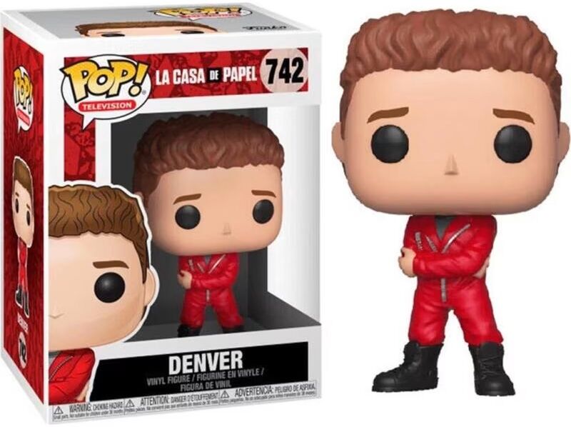 Funko Pop La Casa De Papel Denver 36001 Talla Única Unisex