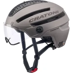 Cratoni Commuter City Fahrradhelm coffee matt