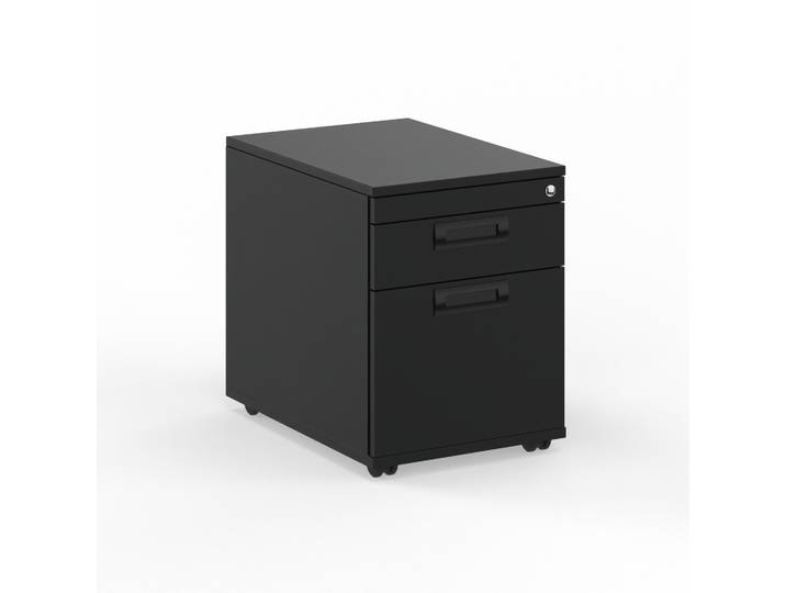 Rollcontainer Tradingzone GO Swiss Schwarz/Schwarz, Neu - Perfekt für Unterlagen und Akten