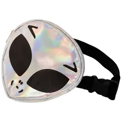 Tasche "Alien", holo-silber