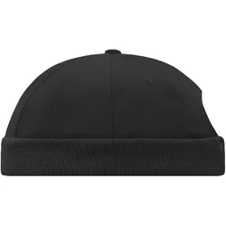 Mütze "MB022" 6-Panel-Chef-Cap - black