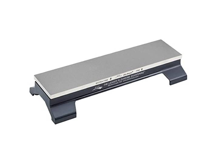 DMT Dia-Sharp® Diamant Schleifstein 12 mit MagnaBase™ Basis Fein/Extrafein Messerschärfer in Profiqualität 30cm Wetzstein für Messer und Werkzeuge D12EF-WB