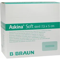 Askina Soft Steril 5x7.5cm Hypoallergener Wundverb 50 ST