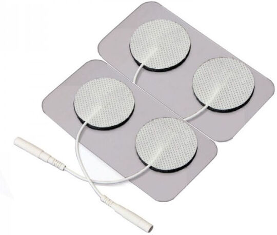 Elétrodos faciais adesivos circular Kinefis de 3 cm de diâmetro (4 unidades por saca)
