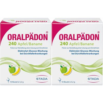 Oralpaedon 240 Apfel Banan x2 2x10 St Pulver