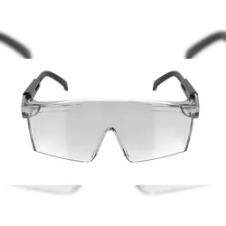2x Schutzbrille S-400 Sicherheitsbrille mit UV-Schutz Bügel Augenschutz Augen EN170 EN166