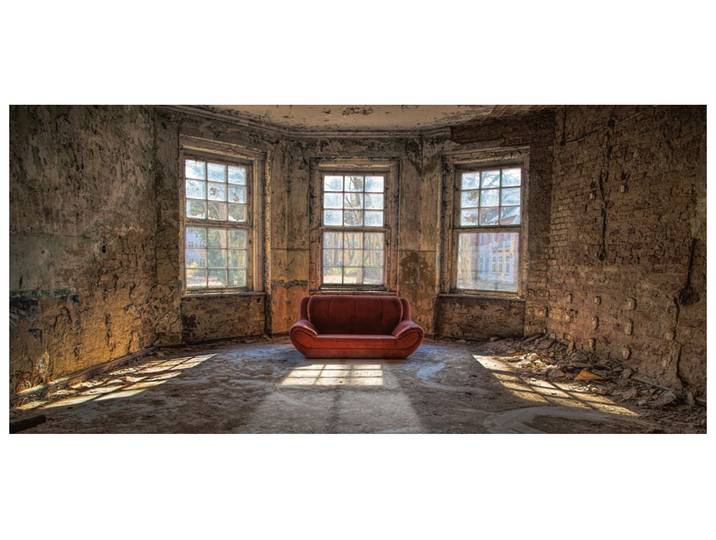 Alubild Rotes Sofa image LAND