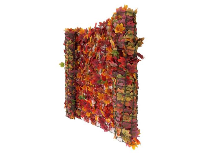 BALKONSICHTSCHUTZ BLATT Rot