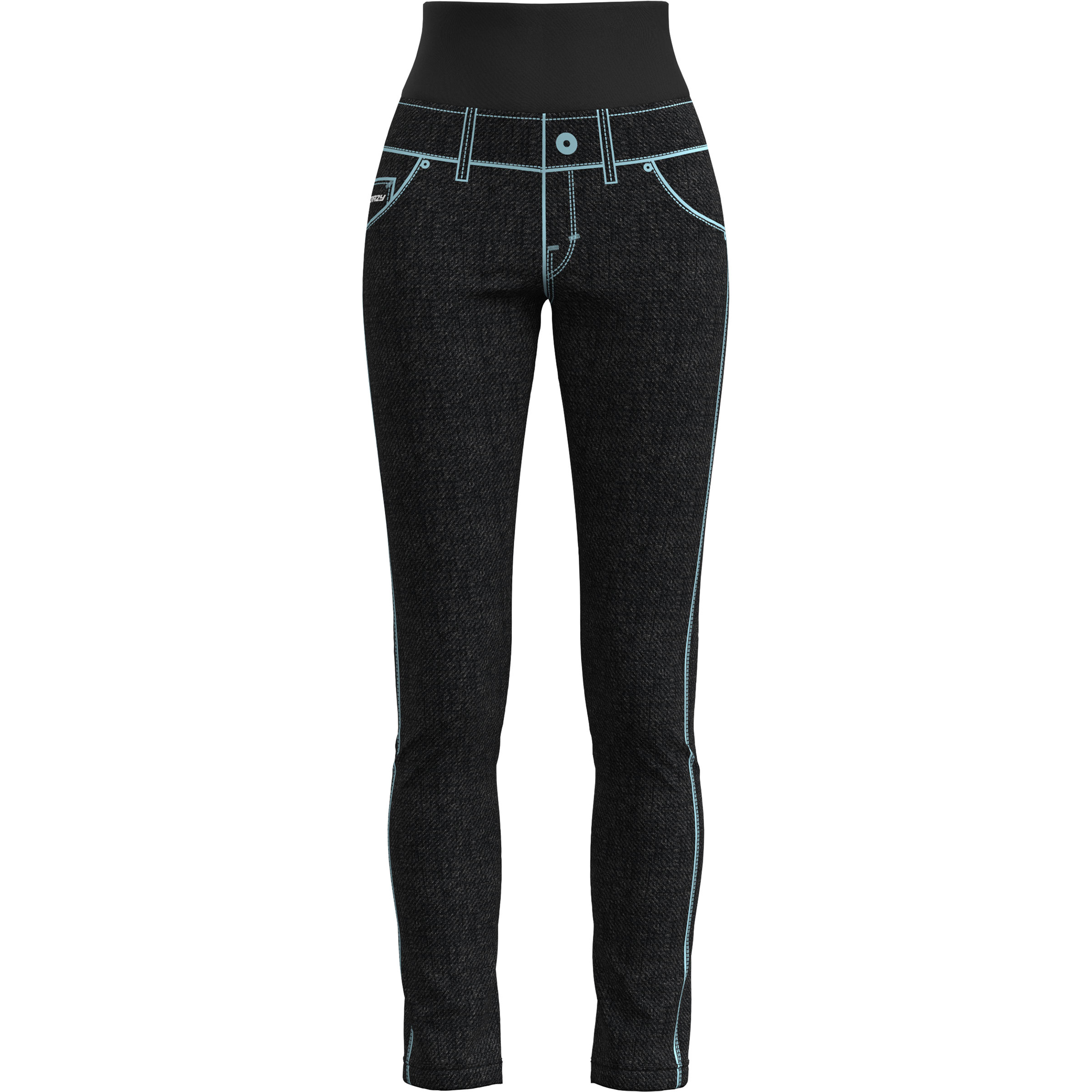 Crazy Sound Hose Damen Softshellhose schwarz Größe L Trekking Elastisch Wasserabweisend