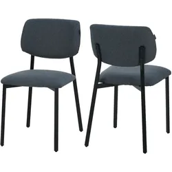 Ravino A21 Esszimmerstuhl, 4er Set Blau