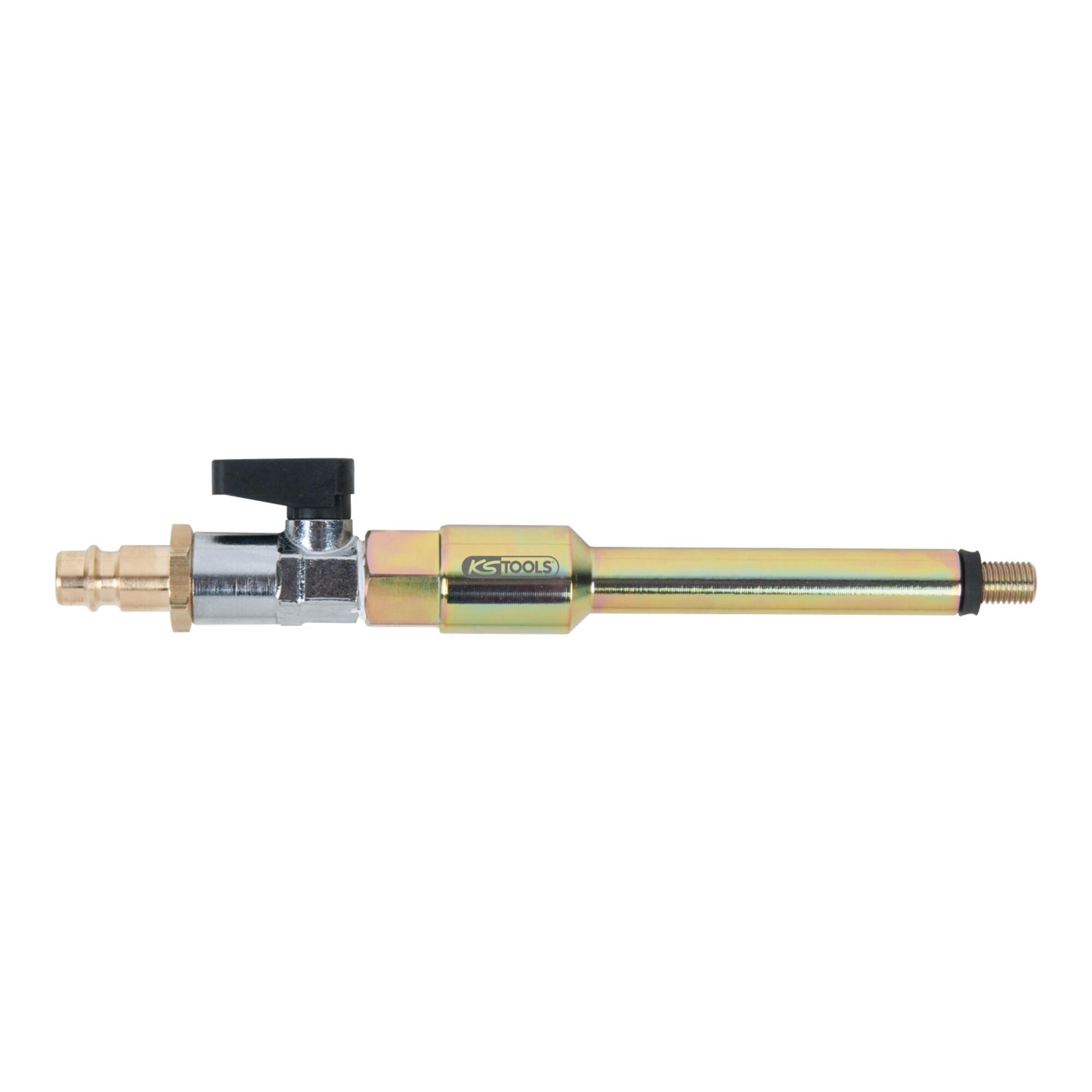 KS Tools Druckluftadapter für Glühkerzenbohrungen M10 x 1,0 (152.1512)