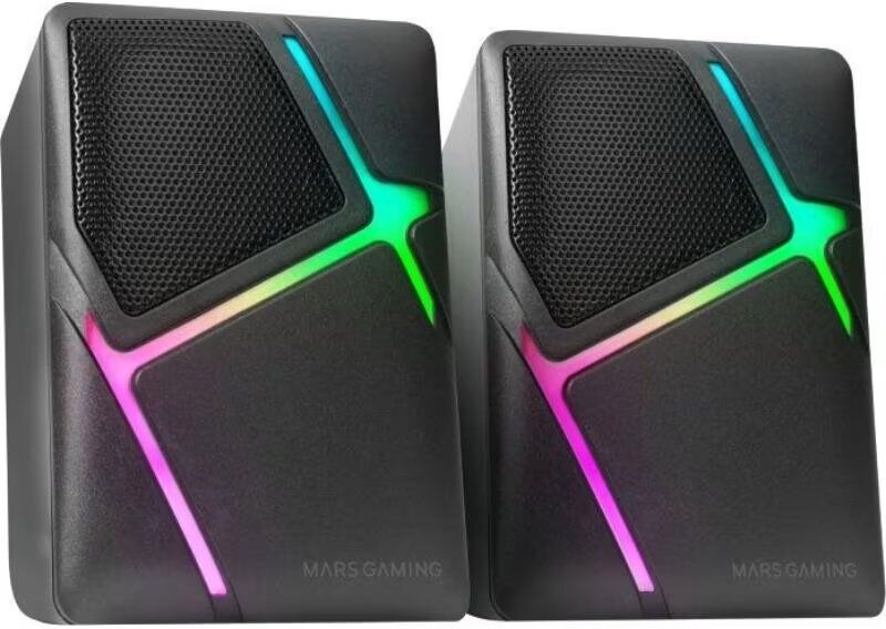 Mars Gaming Altavoces Ms-H Rgb 10w Talla Única Unisex