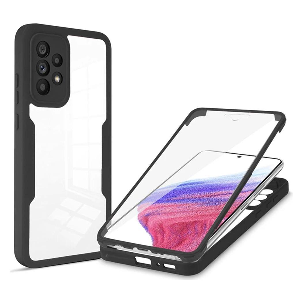 Techsuit - ColorVerse 360 Series + Screen Protector - Samsung Galaxy A53 5G - Black (Samsung Galaxy A53 5G) (56358339)