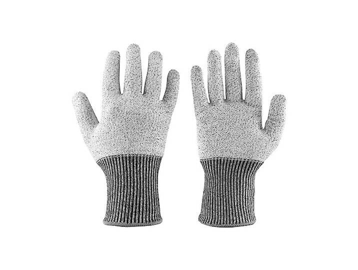 ZWILLING Z-Cut Gants de cuisine anti-coupures pour gauchers et droitiers Taille unique Gris
