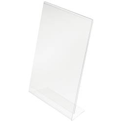 Deflecto 47501 Classic Image® Tischaufsteller Verwendung für Papierformat: DIN A5 hoch Transparent 12 St./Pack. 12 St.