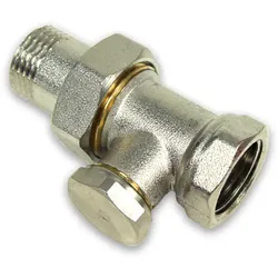 Rücklaufverschraubung 1/2'' Durchgangsform