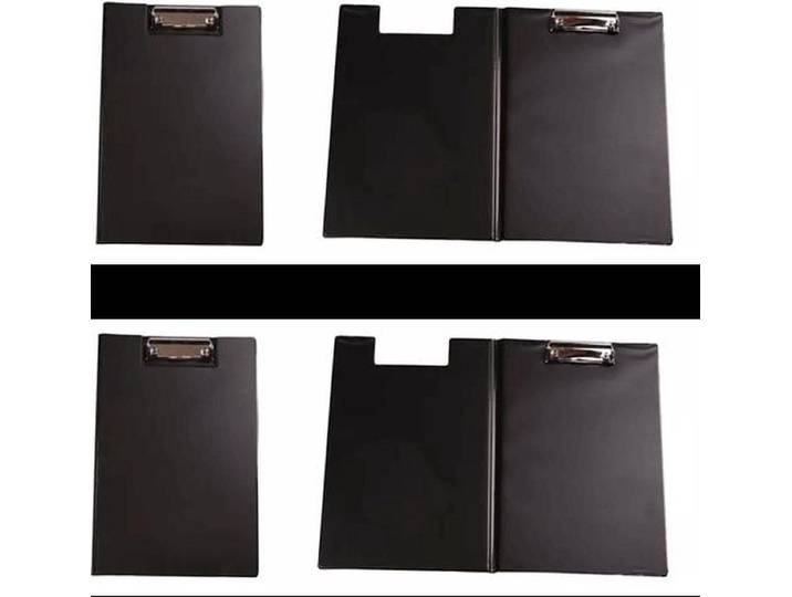 Centrum Documenten Clipboard - A4 - Met omslag - Zwart - 23 x 32 cm
