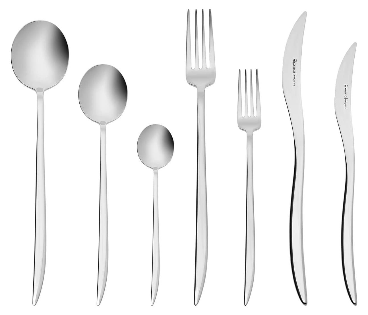 84-teiliges Besteckset Elegance für 12 Personen, Edelstahl