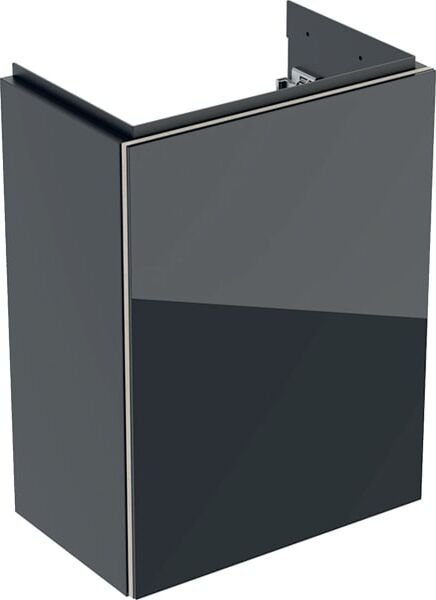 Geberit Acanto meuble sous-vasque 500607161 39,6x53,4x24,6 cm, verre noir - noir mat