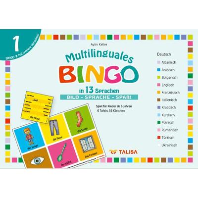 Multilinguales BINGO in 13 Sprachen (Nr.1)