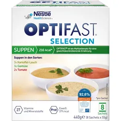 OPTIFAST Selection Suppen 8X55 g