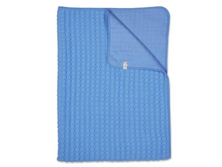 Pip Studio Pip Studio Fill in the dots Throw - Blauw 160x260 cm