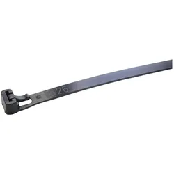 WKK, 5520 370 mm 7.60 mm Schwarz Lösbar, UV-stabilisiert 100 St. (370 mm, 100 Stk.)