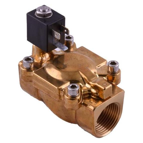 RS PRO G1/2 Buchse 2/2-Wege Elektro- Magnetventil 220 V, Öffner (2554178)