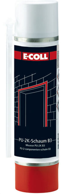 E-COLL Mousse de montage PU 2K Turbo 400 ml B3 (contenant du MDI) (4317784349369)