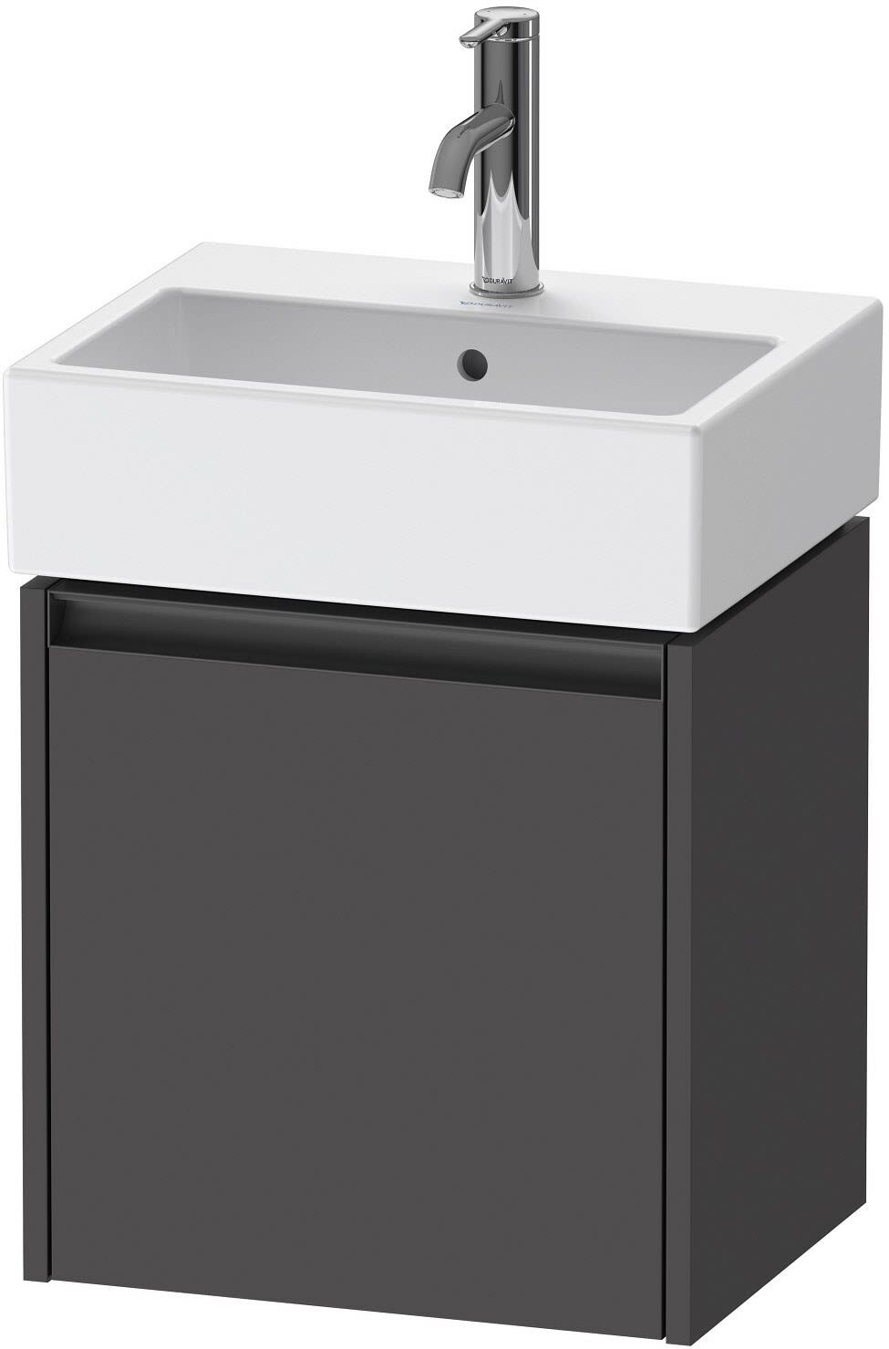 Duravit Ketho.2 vanity unit wall hung, 1 door, door hinge left, 43.4 cm K25070L49490000