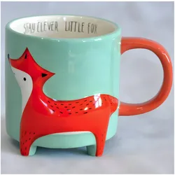 Winkee, Tasse, Kaffeebecher Cute Animal - Fuchs (500 ml)