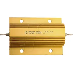 ARC HS100 68R J - Drahtwiderstand, axial, 100 W, 68 Ohm, 5%