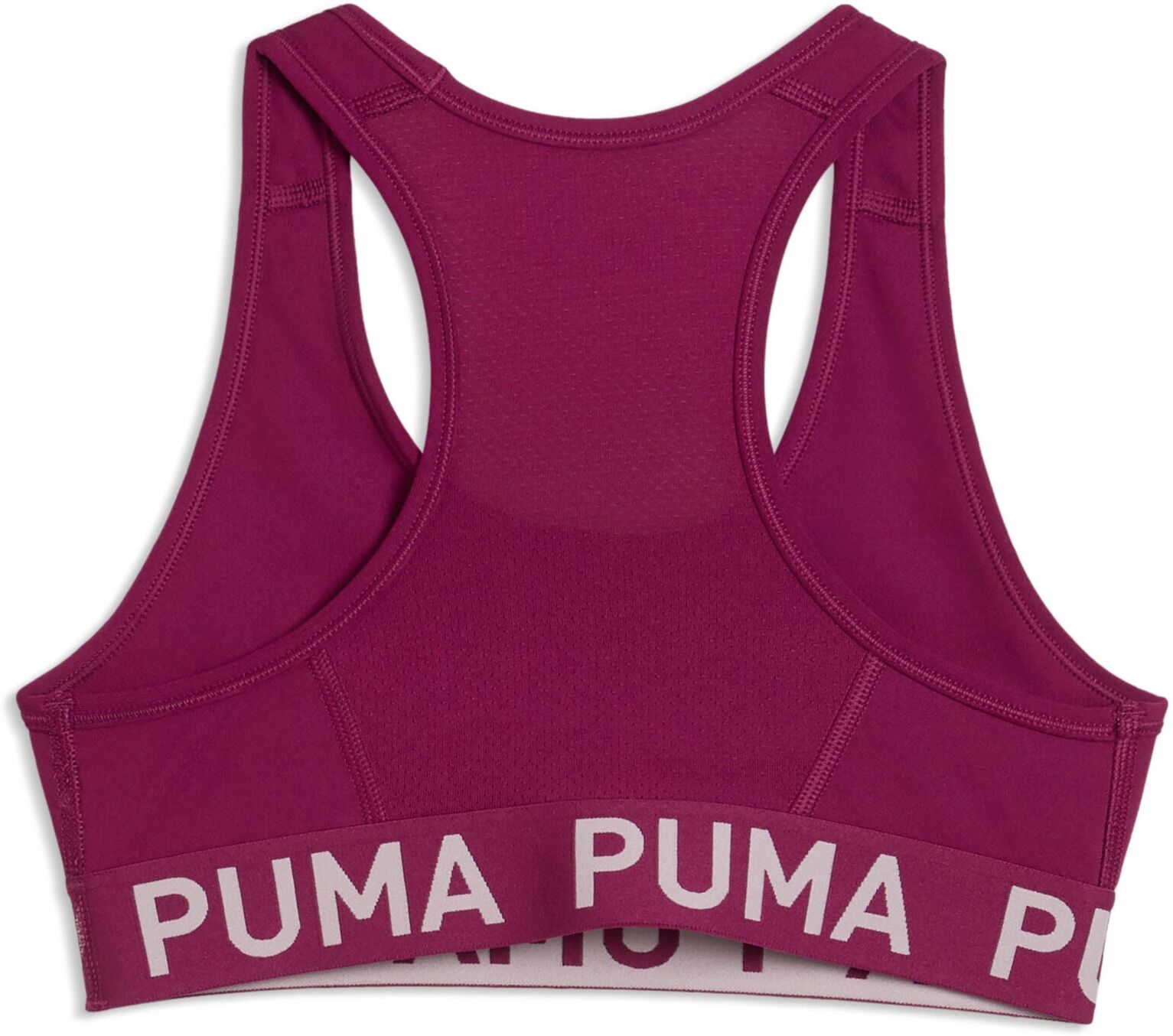 Sport-BH PUMA "STRONG BRA G", Mädchen, Gr. 176, N-Gr, fuchsia glow, Interlock, Obermaterial: 85% Polyester, 15% Elasthan, bedruckt, schmal, BHs Sport-BH, für Sportmode, mit DryCELL Technologie, für mittlere Belastung fuchsia glow 176, N-Gr
