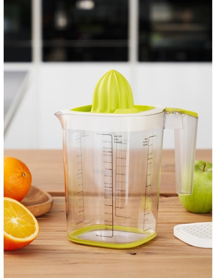 Messbecher ROTHO "Loft 15 dl", weiss (transparent, weiß), Messbecher, Messbecher transparent, weiß Einheitsgröße
