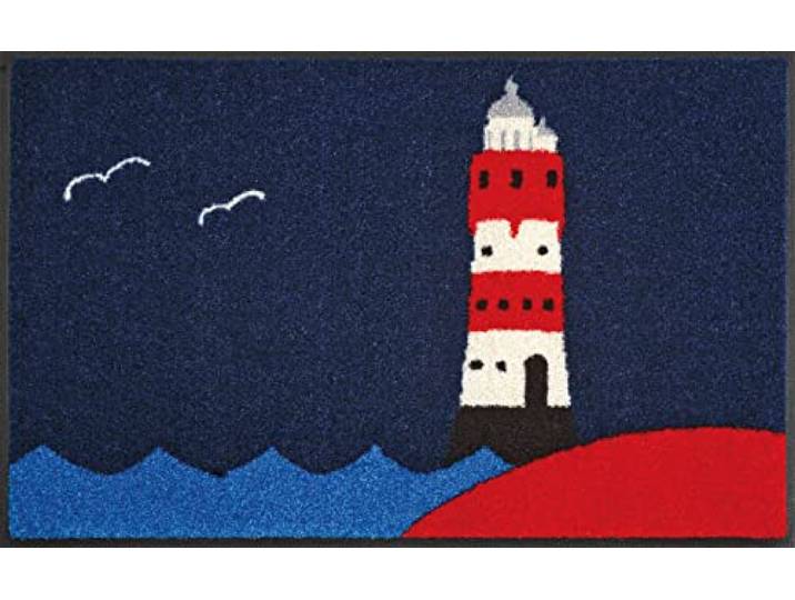 Wash+Dry - Tapis Leuchtturm 50x75\, Blue