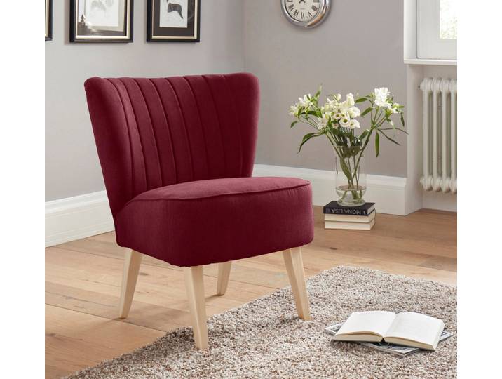 Home affaire Sessel Campi B/T/H 64/66/81cm, Komfortsitzhöhe 46cm, in verschiedenen Farben verfügbar, frei im Raum stellbar