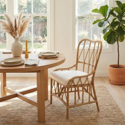 npd furniture and more NPD Furniture Ayanna Modern Bohemian Rattan Dining Chair