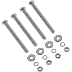 INLINE Lüfterschrauben Set, für 25mm Lüfter