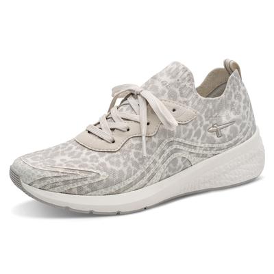 Slip-On Sneaker TAMARIS, Damen, Gr. 40, leodruck, Lederimitat, Textil, Schuhe, Slipper, Halbschuh in veganer Verarbeitung