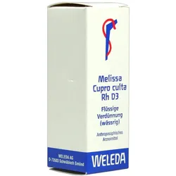 Melissa Cupro Culta RH D 3 Dilution 20 ml