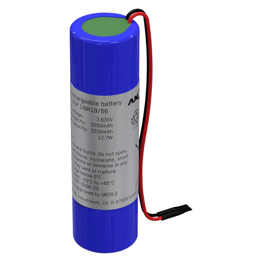 Ansmann Li-Ion Battery Pack 1S1P (1 Stk., 18650, 3500 mAh) (2347-3008-20-520)