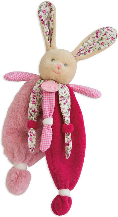 Baby Nat' Doudou lapin POUPI rose - Baby Nat